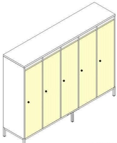 Шкаф для детской одежды ШДм - 5